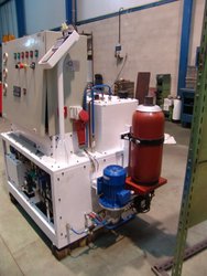 Banco automatizado para prueba válvula minería