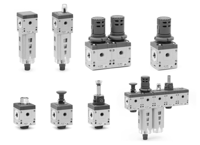 Serie MD Unidades FRL modulares