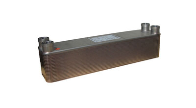 Intercambiador por agua-aire de placas