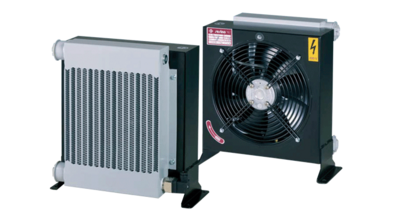Intercambiador aire-aceite motor corriente continua