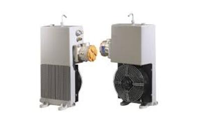 Intercambiador aire-aceite para hormigoneras